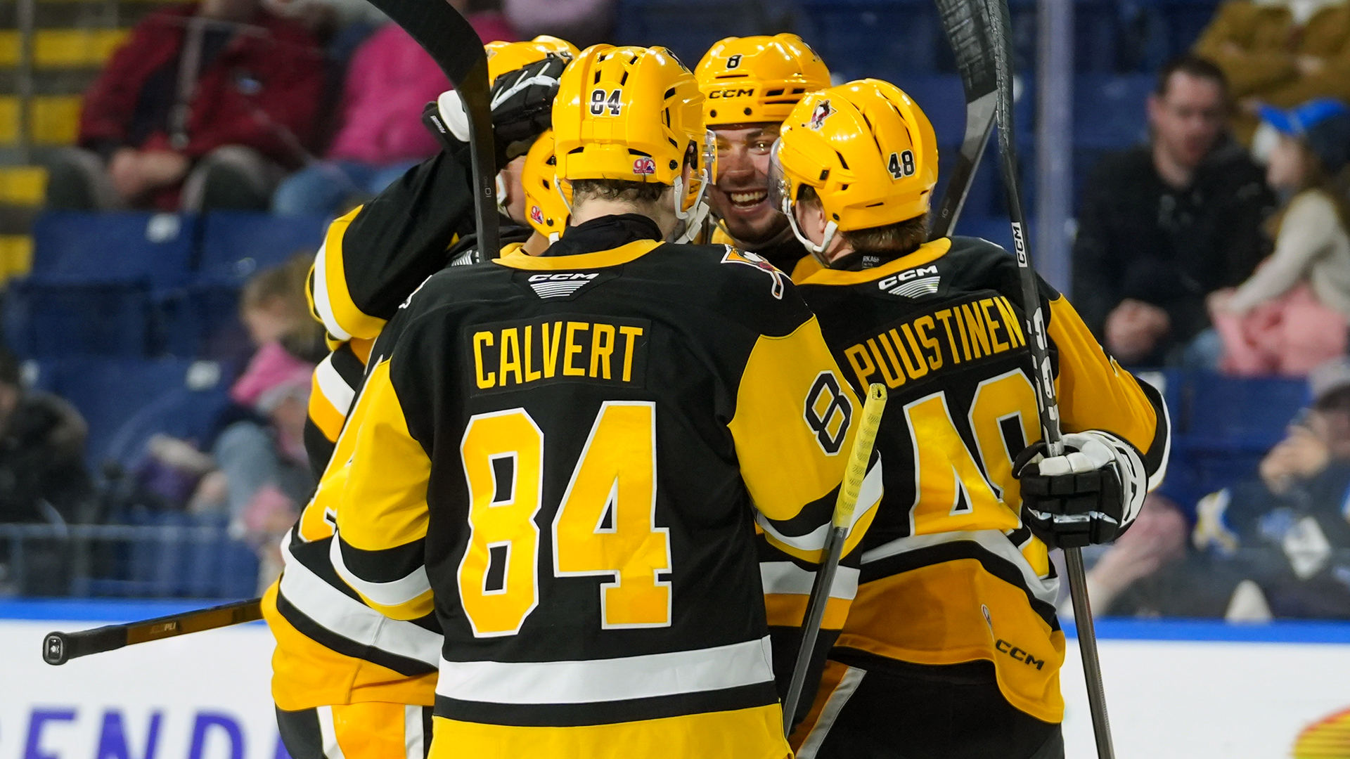 PENGUINS DEFEAT THUNDERBIRDS, 3-2