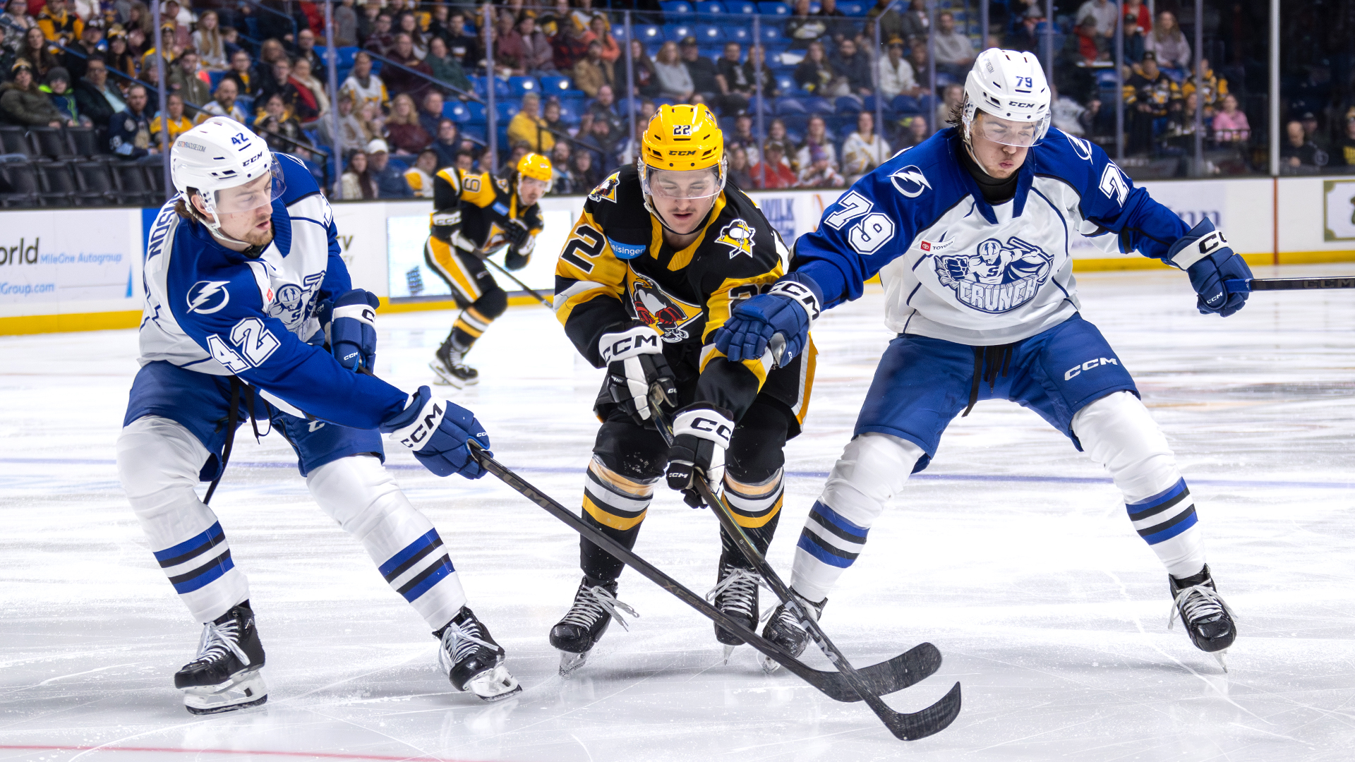 PENGUINS SHUT-OUT BY SYRACUSE