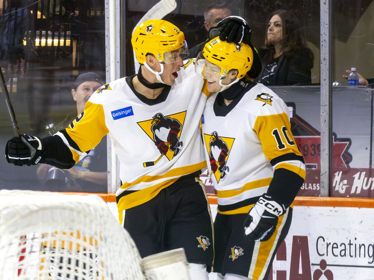 HUGLEN HAT TRICK HIGHLIGHTS PENS' DOMINANT 6-2 WIN