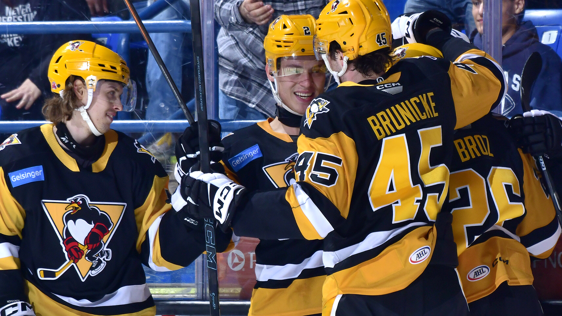 PENS WIN PENULTIMATE GAME OF THE SEASON, 4-1